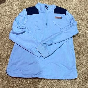 blue vineyard vine zipup